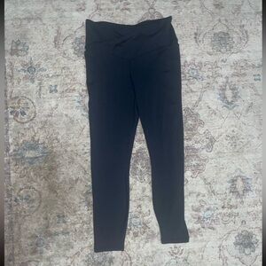 Fabletics Cashel Foldover PureLuxe Leggings in Black